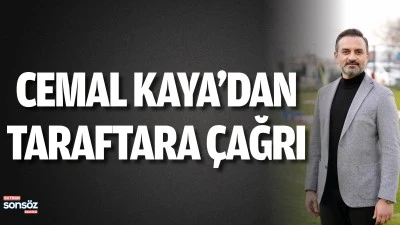 Cemal Kaya&rsquo;dan Taraftara &Ccedil;ağrı: