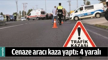 CENAZE ARACI KAZA YAPTI