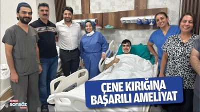 &Ccedil;ene kırığına başarılı ameliyat