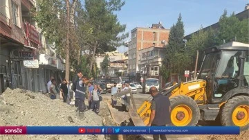 &Ccedil;ermik&rsquo;te iki mahallenin altyapı sorunu &ccedil;&ouml;z&uuml;ld&uuml;