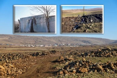 &Ccedil;ermik&rsquo;te yurttaşlar DİSKİ&rsquo;nin &ccedil;alışmasından memnun: Suyumuz g&uuml;zel akıyor
