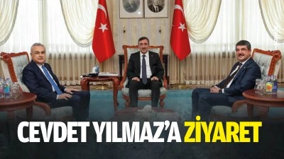 Cevdet Yılmaz&rsquo;a ziyaret