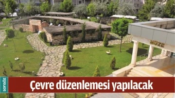 &Ccedil;evre d&uuml;zenleme işi yaptırılacaktır