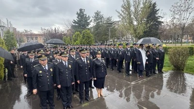 &Ccedil;evre illerde T&uuml;rk Polis Teşkilatının 181. kuruluş yıl d&ouml;n&uuml;m&uuml; kutlandı