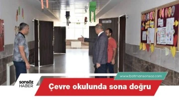 &Ccedil;evre okulunda sona doğru