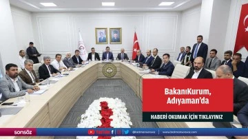 &Ccedil;evre, Şehircilik ve İklim Değişikliği Bakanı Kurum, Adıyaman'da