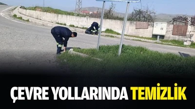 &Ccedil;evre yollarında temizlik
