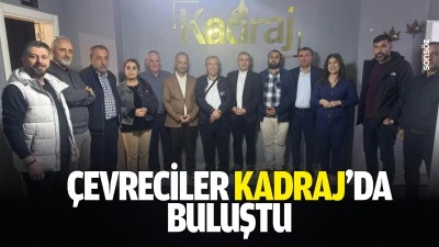 &Ccedil;evreciler Kadraj&rsquo;da buluştu