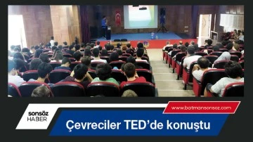 &Ccedil;evreciler TED&rsquo;de konuştu