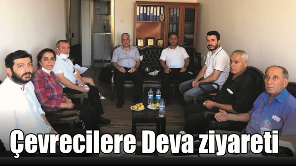 &Ccedil;EVRECİLERE DEVA ZİYARETİ