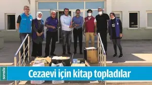 CEZAEVİ İ&Ccedil;İN KİTAP TOPLADILAR