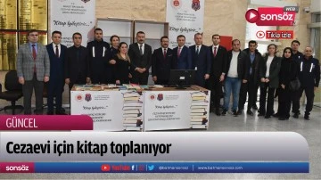 Cezaevi i&ccedil;in kitap toplanıyor