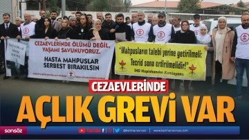 Cezaevlerinde a&ccedil;lık grevi var