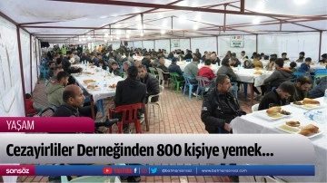 Cezayirliler Derneğinden 800 kişiye yemek…