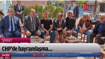 CHP&rsquo;de bayramlaşma&hellip;
