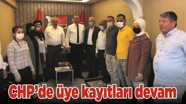 CHP&rsquo;DE &Uuml;YE KAYITLARI DEVAM