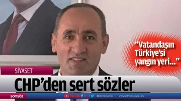 CHP&rsquo;den sert s&ouml;zler