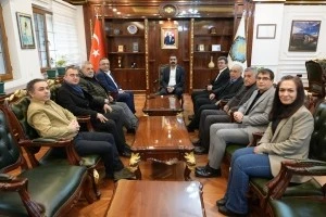 CHP heyeti B&uuml;y&uuml;kşehir Belediyesini ziyaret etti