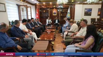 CHP heyetinden DBB&rsquo;ye ziyaret