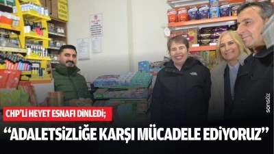 CHP&rsquo;li heyet Batman'da esnafı dinledi