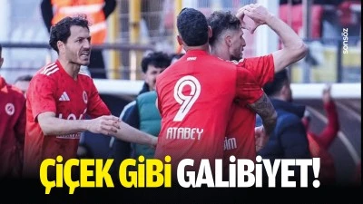 &Ccedil;i&ccedil;ek gibi galibiyet!