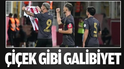 &Ccedil;i&ccedil;ek gibi galibiyet: Petrolspor: 3 - Adana 01: 1