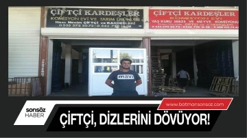 &Ccedil;ift&ccedil;i, dizlerini d&ouml;v&uuml;yor!