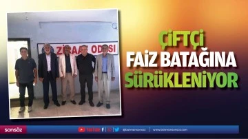 &Ccedil;ift&ccedil;i, faiz batağına s&uuml;r&uuml;kleniyor