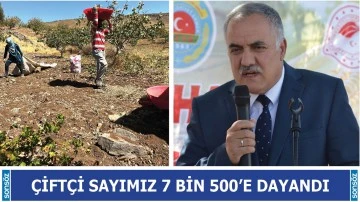 &Ccedil;ift&ccedil;i sayımız 7 Bin 500&rsquo;e dayandı