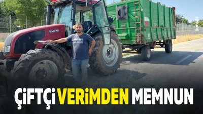 &Ccedil;ift&ccedil;i verimden memnun