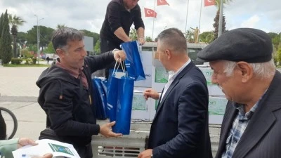 &Ccedil;ift&ccedil;ilere zirai don eğitimi verildi