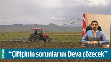 &ldquo;&Ccedil;İFT&Ccedil;İNİN SORUNLARINI DEVA &Ccedil;&Ouml;ZECEK&rdquo;