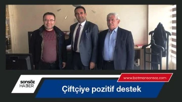 &Ccedil;ift&ccedil;iye pozitif destek