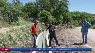 &Ccedil;ift&ccedil;iye sulama kanalı desteği