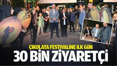 &Ccedil;ikolata Festivaline ilk g&uuml;n 30 bin ziyaret&ccedil;i&hellip;