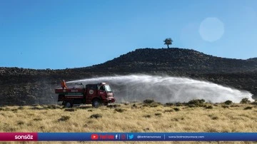 &Ccedil;ınar'da yangın