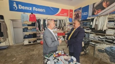 Cizre'de ihtiya&ccedil; sahipleri i&ccedil;in "Ge&ccedil;ici Giyim Mağazası" a&ccedil;ıldı