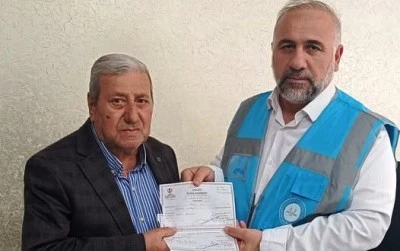 Cizreli vatandaştan Gazze'ye yardım