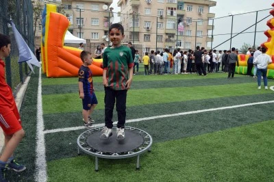 &Ccedil;ocuk Bahar Şenliği'ne yoğun ilgi