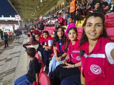 &Ccedil;ocuk Hakları Komitesi, Petrolspor&rsquo;u izledi
