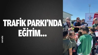 &Ccedil;ocuk Trafik Parkı&rsquo;nda eğitim&hellip;