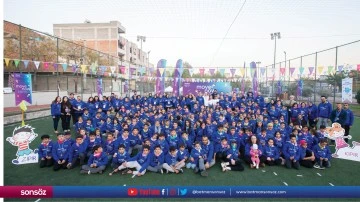 Çocuklar için Şanlıurfa'da spor şenliği düzenledi