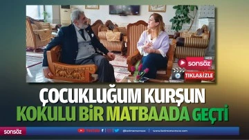 &Ccedil;OCUKLUĞUM KURŞUN KOKULU BİR MATBAADA GE&Ccedil;Tİ