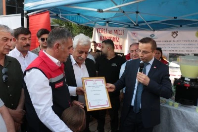 Coğrafi işaretle tescillenen "Cizre limonatası" tanıtıldı