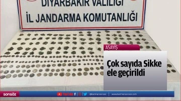 &Ccedil;ok sayıda Sikke ele ge&ccedil;irildi