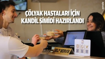 &Ccedil;&ouml;lyak hastaları i&ccedil;in kandil simidi hazırlandı
