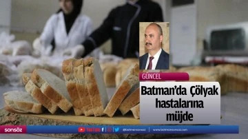 &Ccedil;&ouml;lyak hastalarına m&uuml;jde