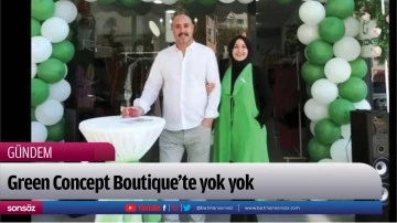 Green Concept Boutique'te yok yok