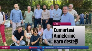 Cumartesi Annelerine Baro desteği