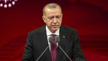 Cumhurbaşkanı Erdoğan, Deniz Platformları Teslim T&ouml;reninde Donanmanın G&uuml;c&uuml;n&uuml; Vurguladı